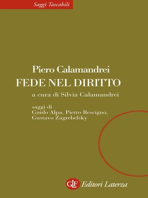 cover image of Fede nel diritto